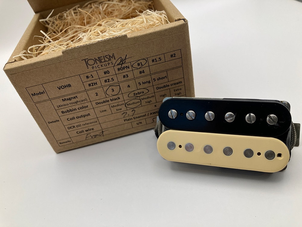 VOHB #1 Zebra Alnico 3 Front【S/N:5 0798】