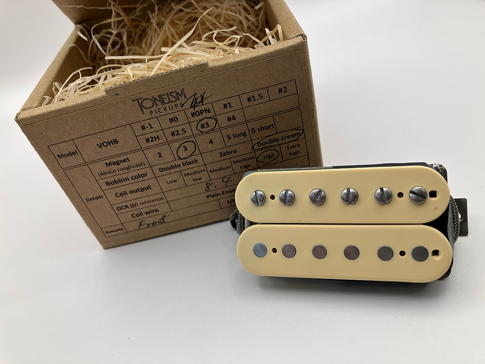 VOHB #3 Double Creem Alnico 3 Front【S/N:5 0800】