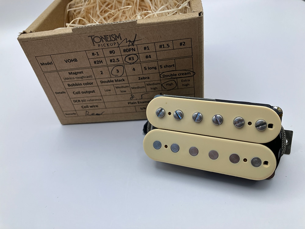 VOHB #3 Double Creem Alnico 3 Rear【S/N:5 0801】