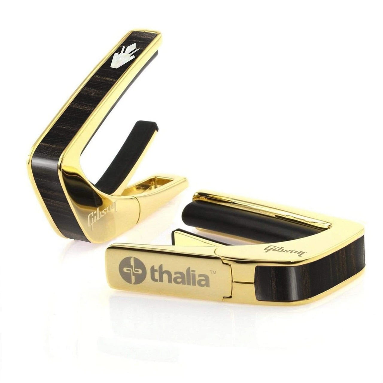 GIBSON 24K GOLD HOLLY- BLACK EBONY