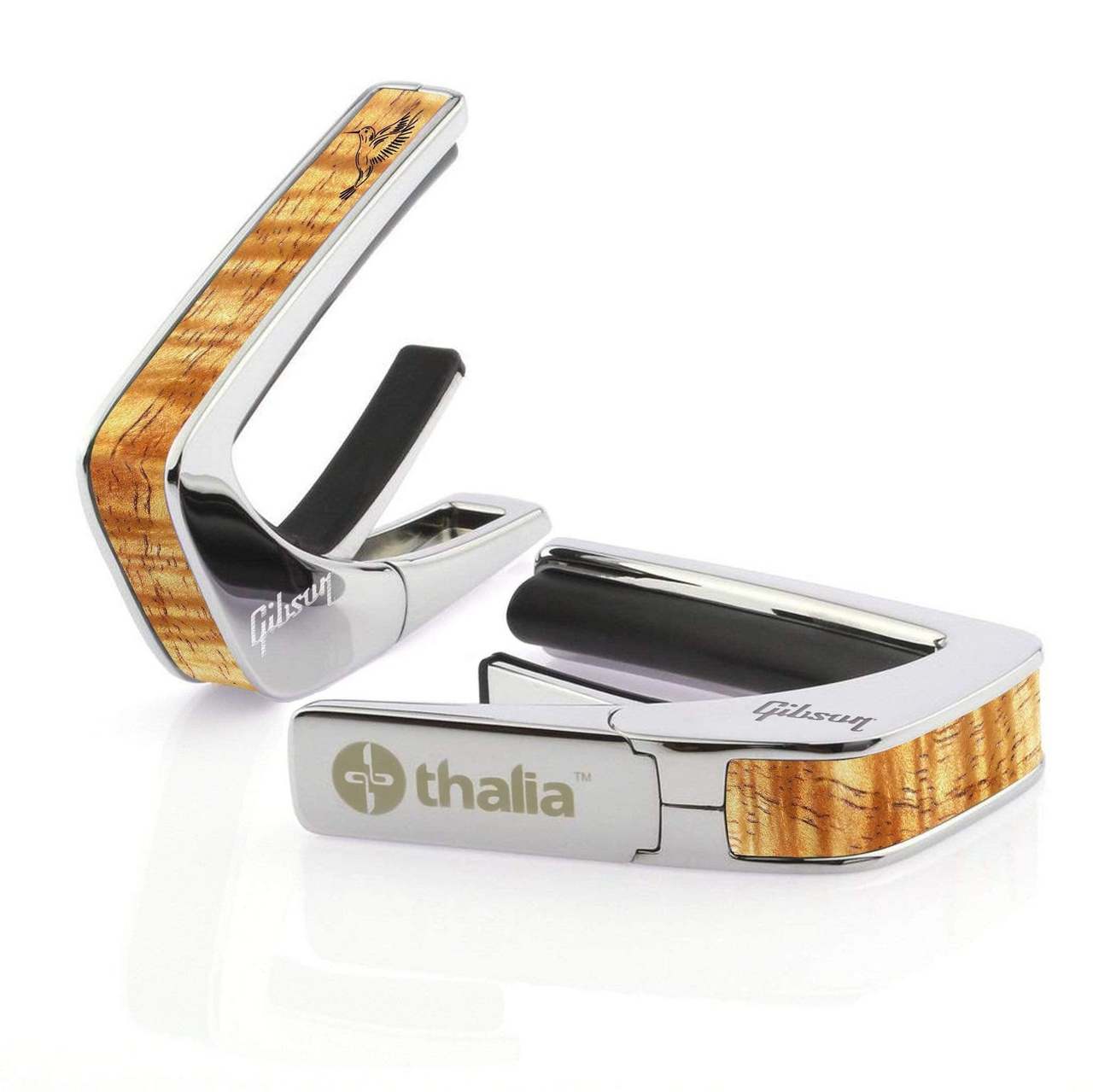 GIBSON CHROME HUMMINGBIRD TREBLE NOSE - HAWAIIAN KOA【OFFICIALLY LICENSED】