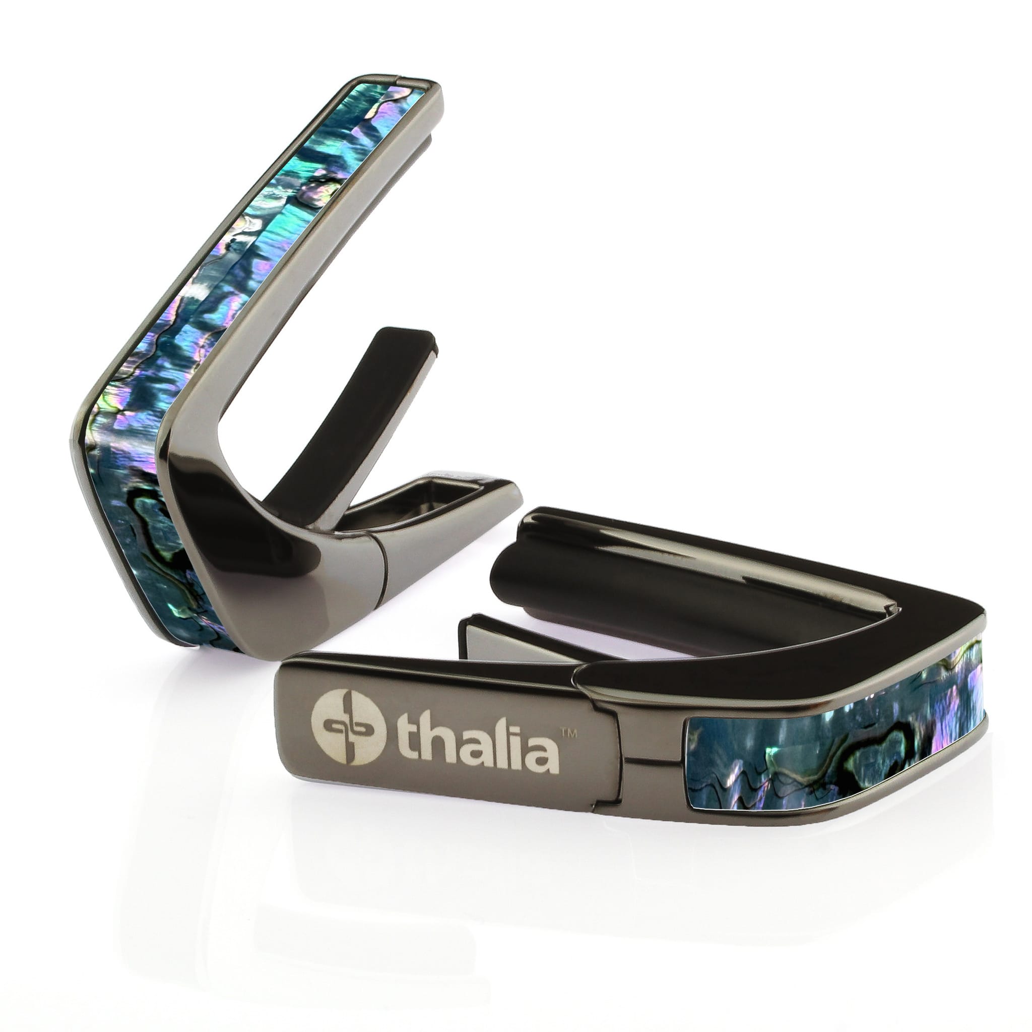 BLACK CHROME Maya Blue Mexican Abalone【Exotic Shell】