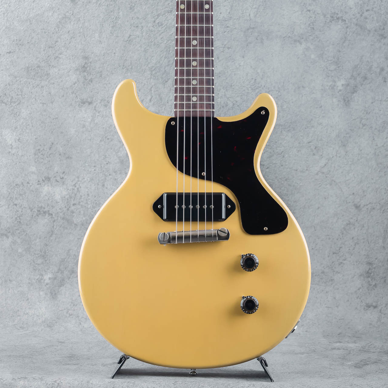 1958 Les Paul Junior Double Cut Reissue VOS TV Yellow S/N:86483