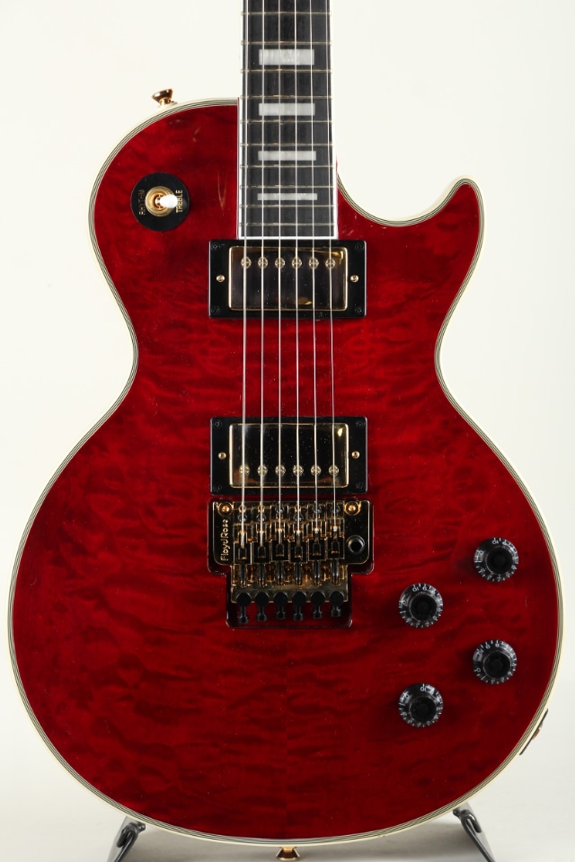 Alex Lifeson Les Paul Custom Axcess Quilt Ruby【S/N 25051525496】
