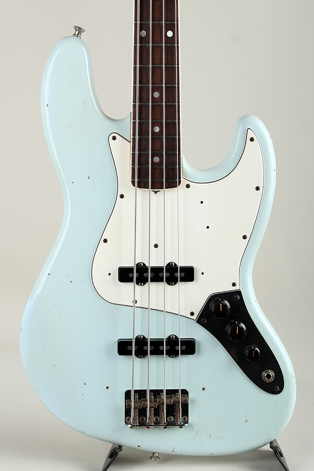 1966 Jazz Bass Faded Sonic Blue Journeyman Relic 2017