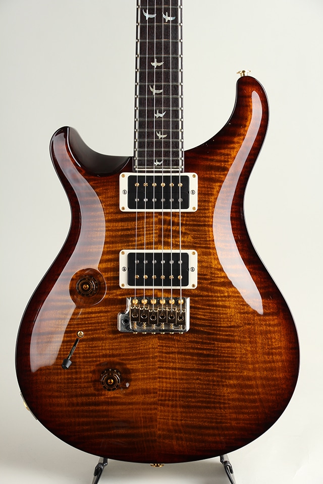 30th Anniversary Custom 24 10 Top Left Hand Black Gold Burst 2015