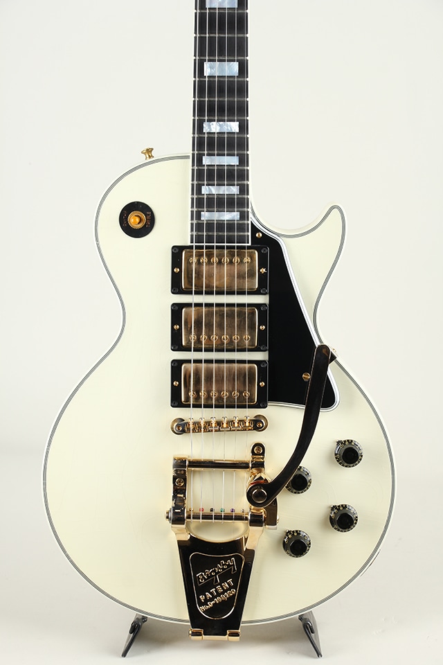 Murphy Lab 1957 Les Paul Custom 3-PU w/Bigsby Ultra Light Aged / Polaris White 2024