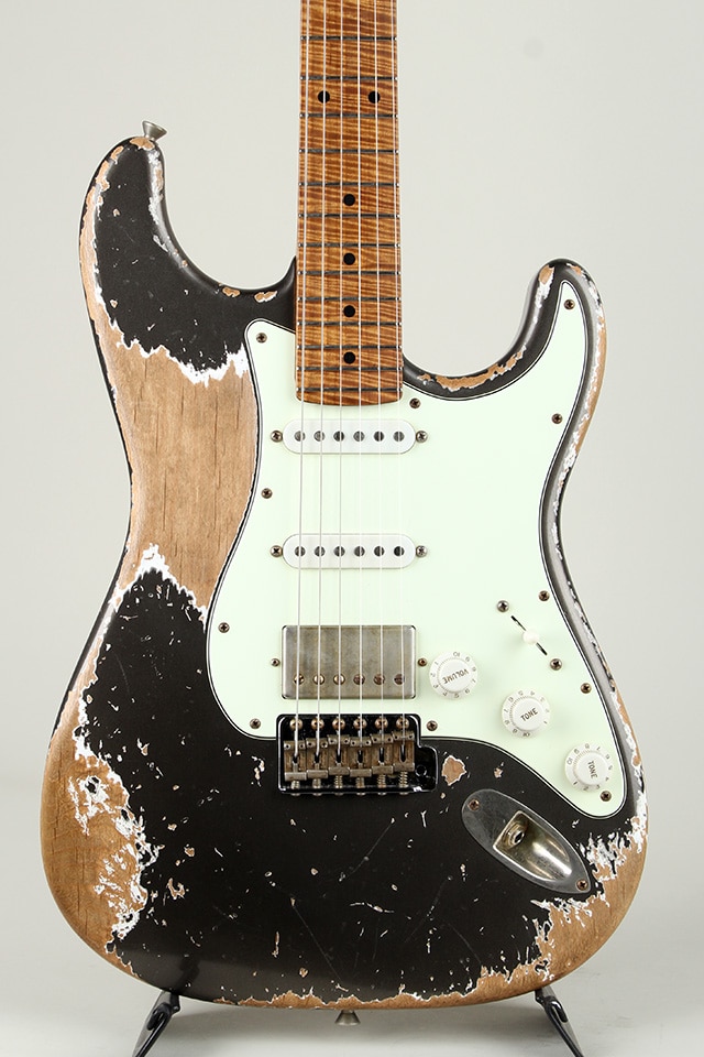 XSC-2 Pepper Gray Super Heavy Aged / Master Grade Flame Maple Neck 2024