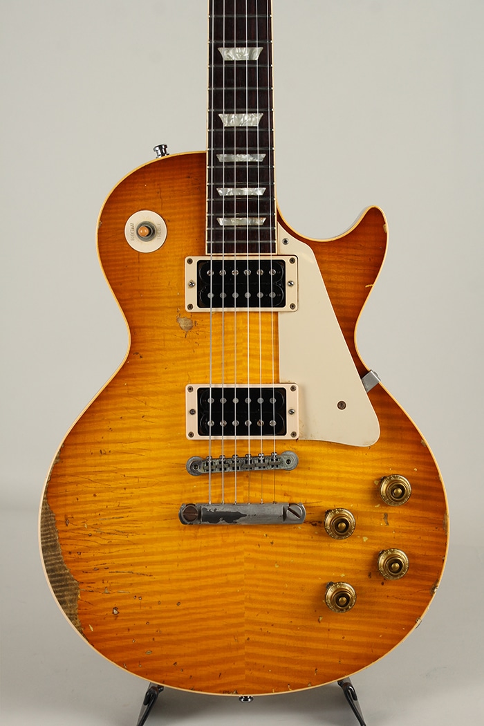Historic Collection 1959 Les Paul Standard Reissue Lemon Burst Aged 2000