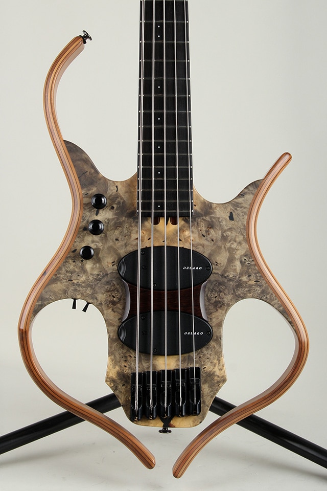 Sirya Deluxe 5st Buckeye Burl top
