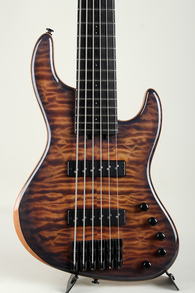 Myra 6st Quilt Maple Top Transpearent Brown Burst