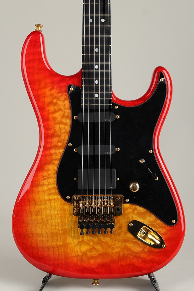 M Series Cusrom Pro 1pc Quilted Maple Body Fireburst