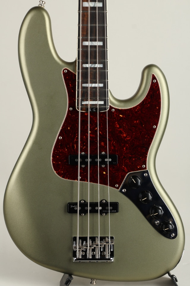 American Elite Jazz Bass Satin Jade Pearl Metallic 2018