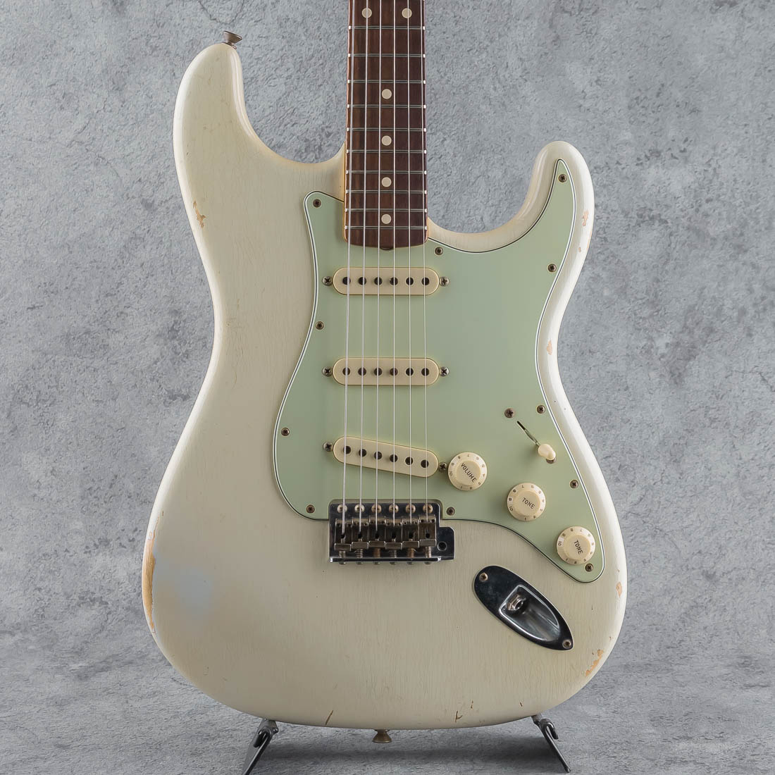 1961 Stratocaster Relic Aged Olympic White 2016