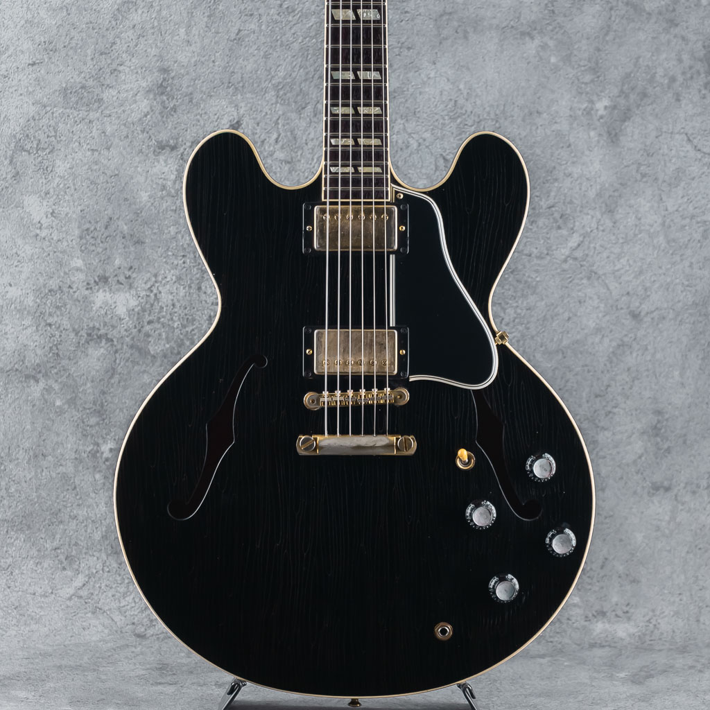 1963 ES-335 Aged Ebony Gold Hardware Split Parallelogram Inray 2016
