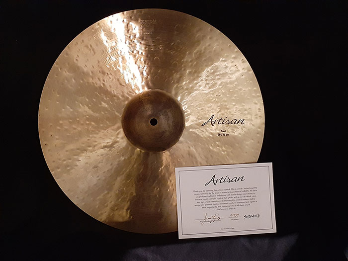 【選定買付シンバル】Artisan 16" Crash 993g [VL-16ACS]