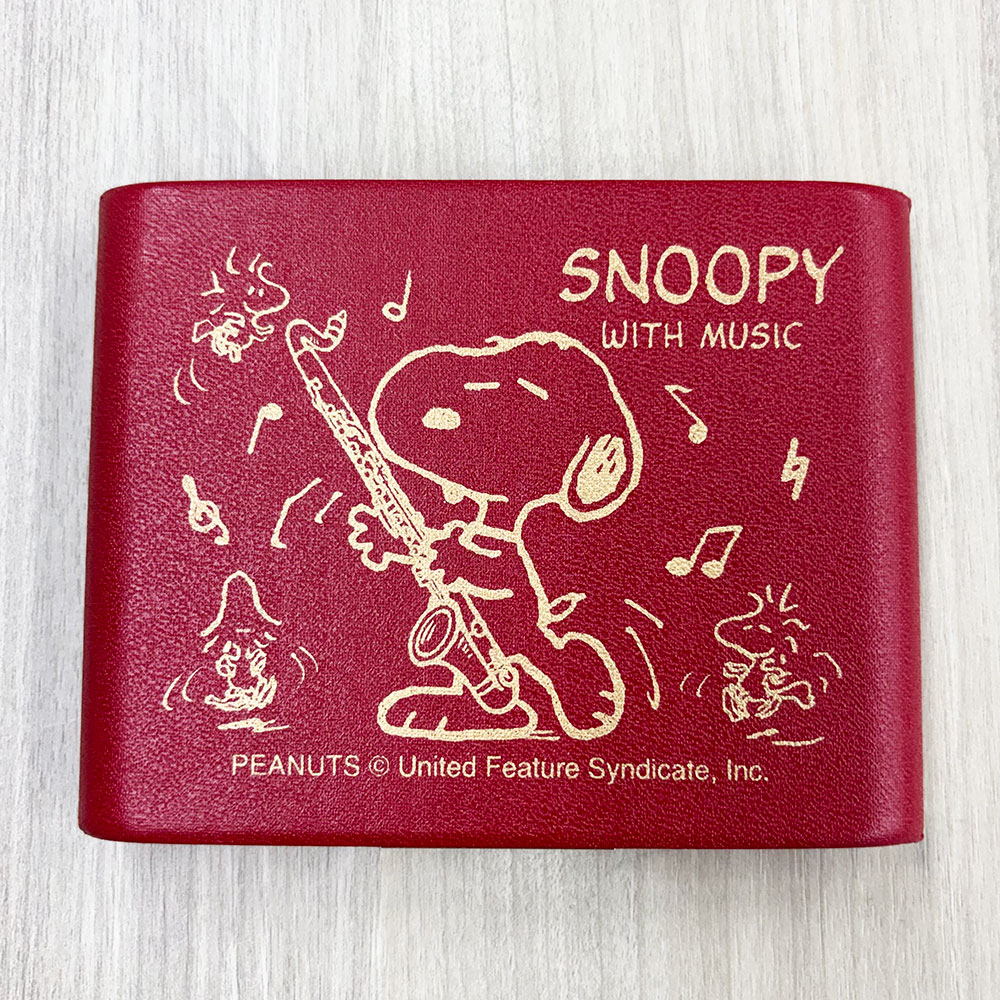 スヌーピー リードケース バスクラリネット用 レッド
