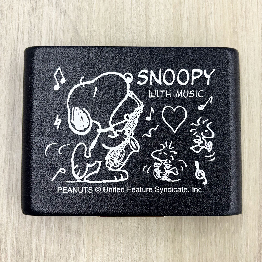スヌーピー リードケース アルトサクソフォン用 ブラック