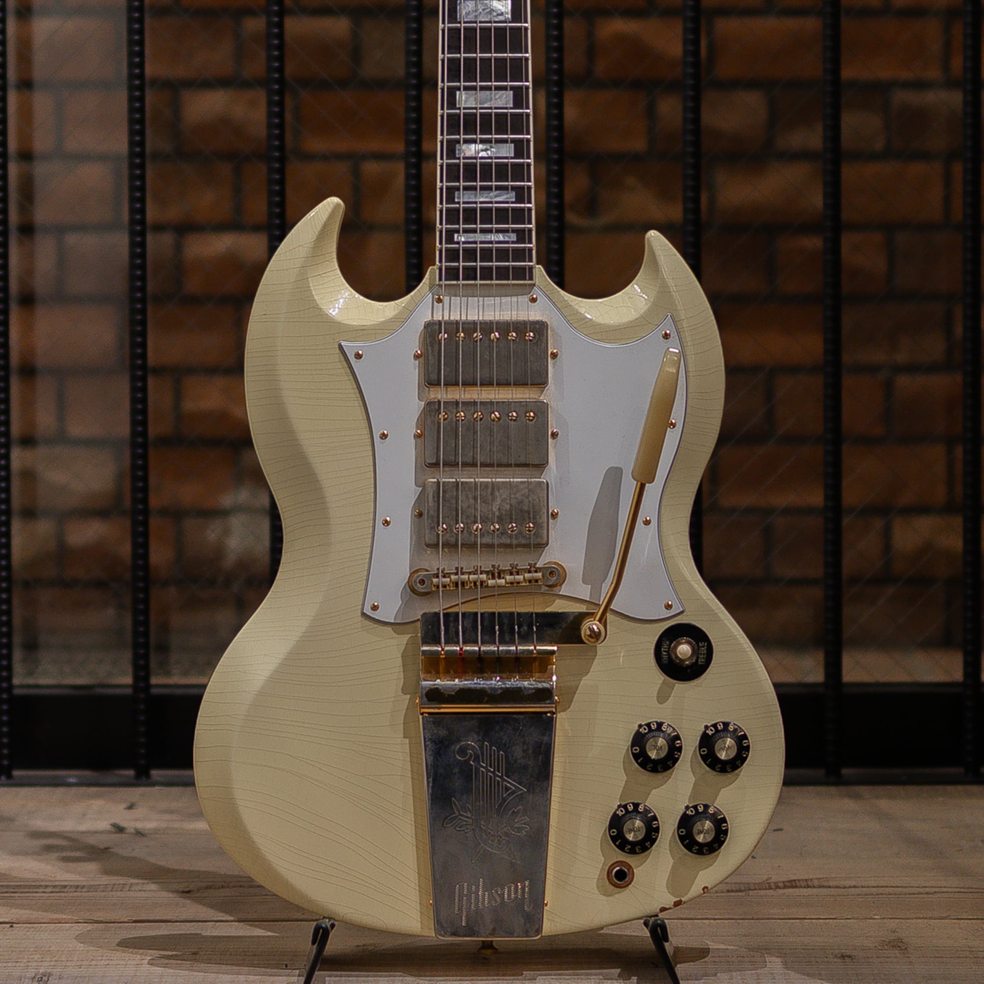 Murphy Lab "Jimi Hendrix" 1967 SG Custom Aged Polaris White 2020