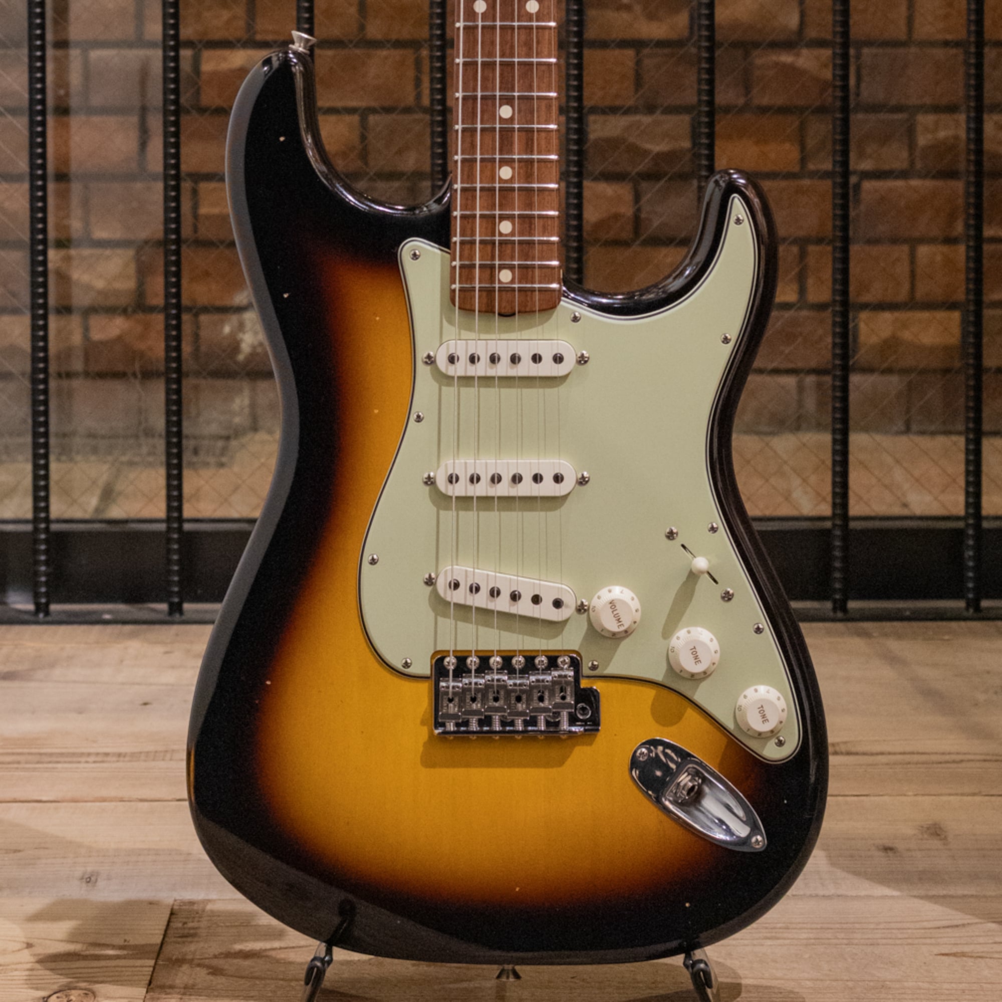 MBS 1960 Stratocaster Journeyman Relic Wide Black 2-Tone Sunburst Built by Austin MacNutt 2023