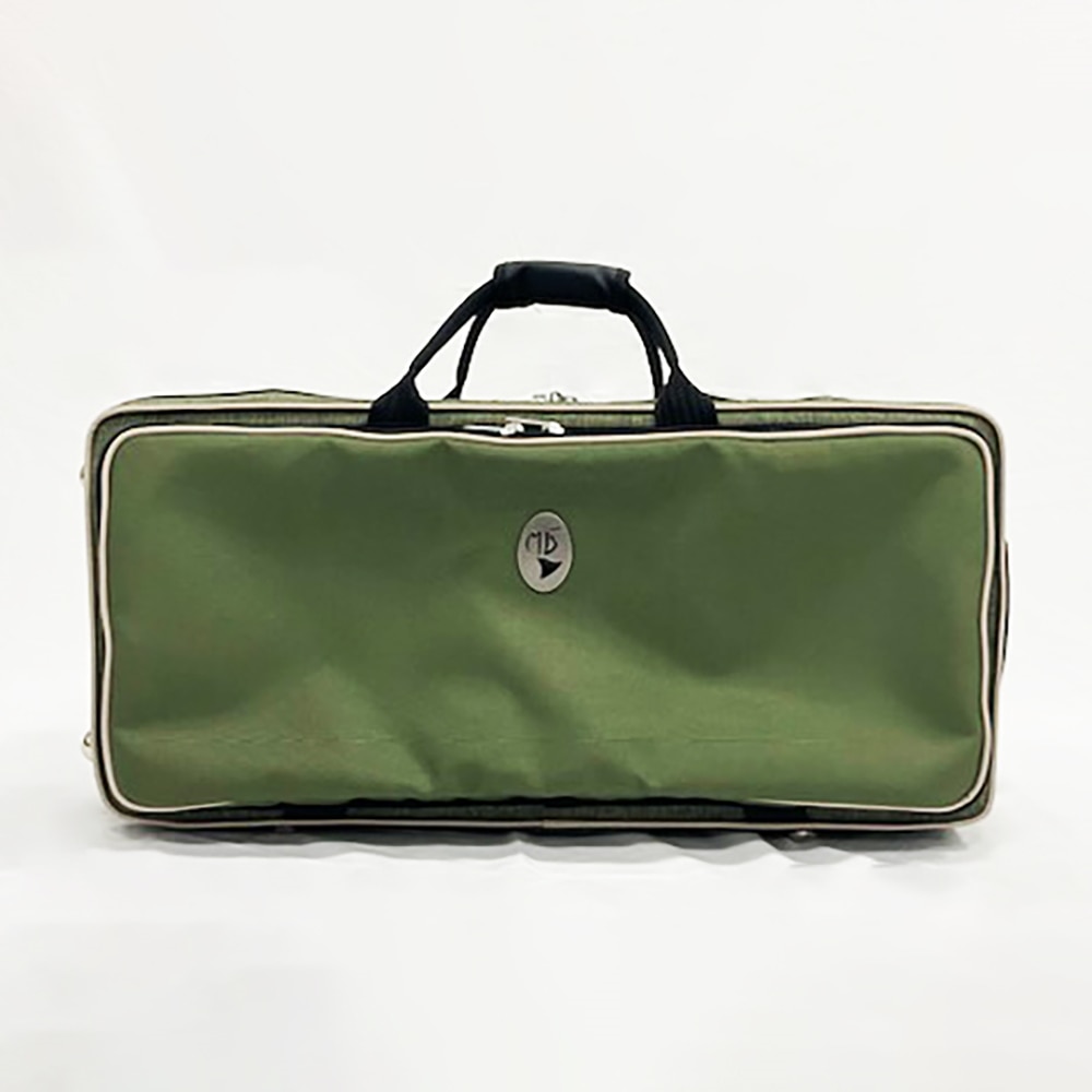 MB TPケース コンパクトトリプル【モスグリーン×カチオングリーン×ベージュエッジ】