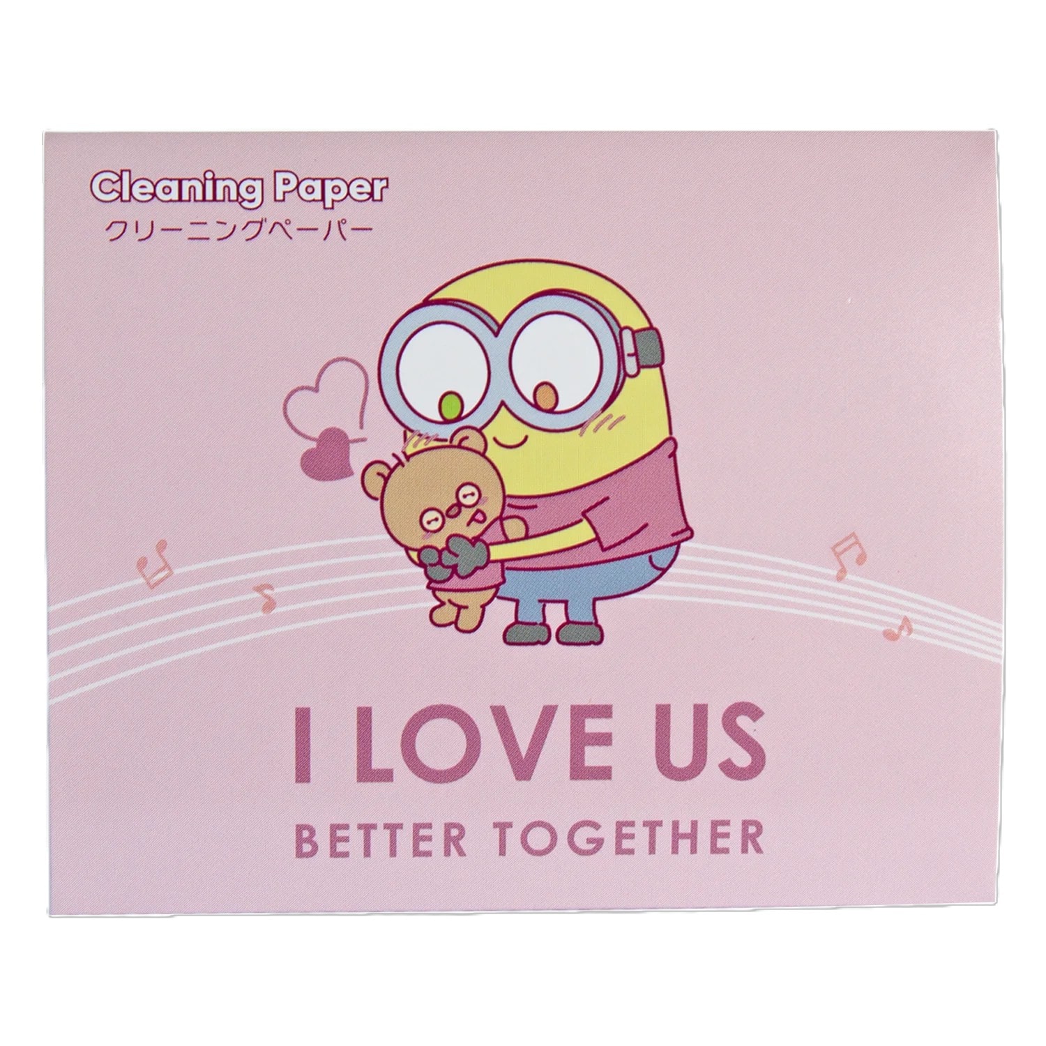 ミニオン クリーニングペーパー ピンク