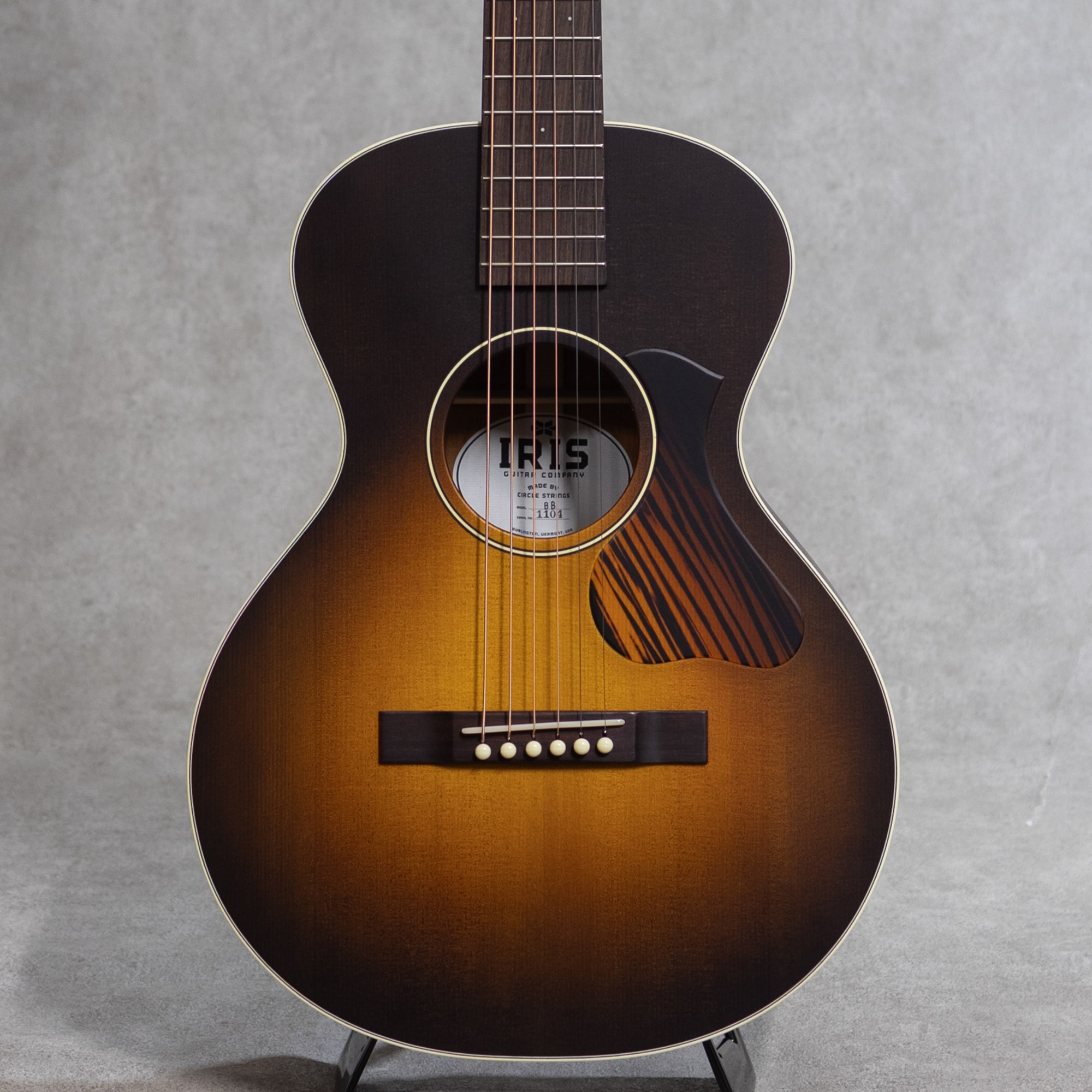 The BB Model Adirondack Spruce Tobacco Burst