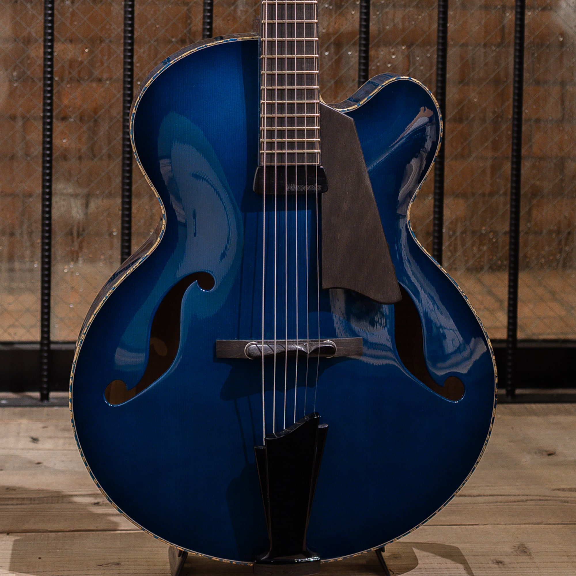 16" Archtop "Blue Gold Leaf"