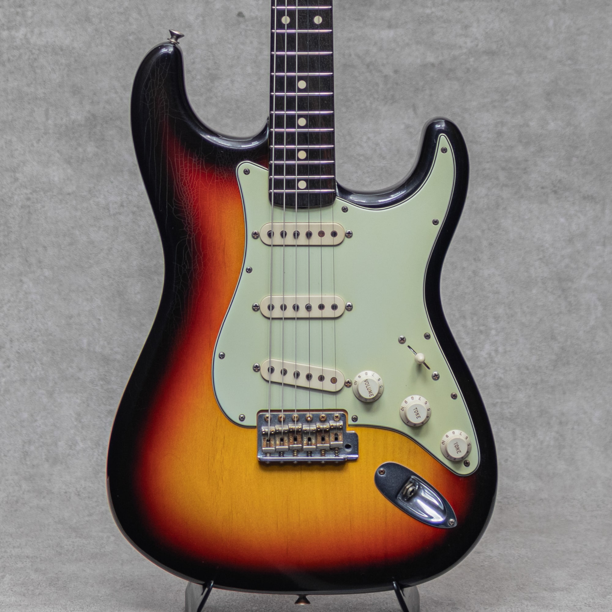 MBS LTD 1960 Stratocaster Relic Brazilian Rosewood FB 3-Color Sunburst Built by Yuriy Shishkov / 2006