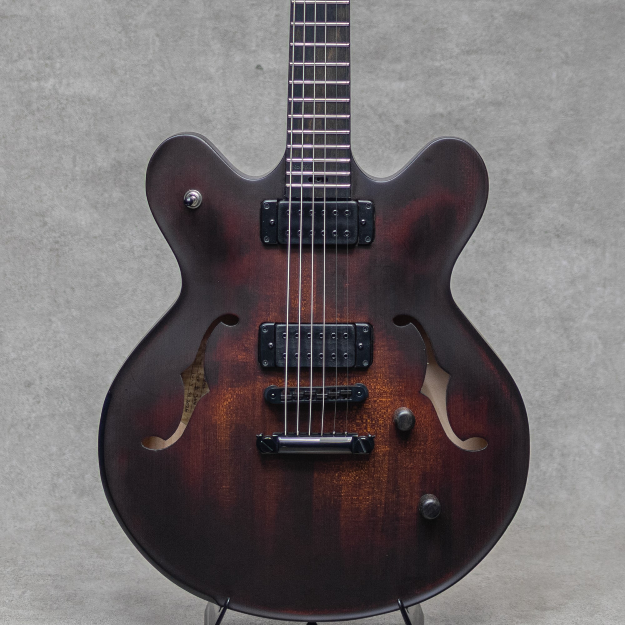 Model 35 Chambered Semi-hollow Brown Smoke Stain with Satin S/N:764